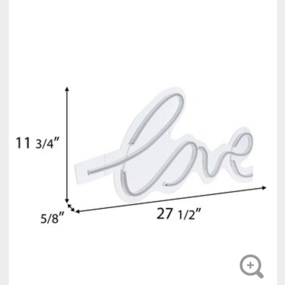 🆕LAST One***27" Pink Neon Love Sign. - Picture 4 of 13